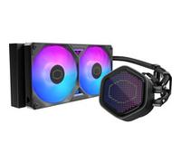Cooler Master MasterLiquid Atmos II 240 Pixel LED Black Processore Kit di raffreddamento a liquido 12 cm Nero 1 pz