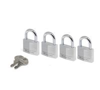 MasterLock Vorhängeschloss 4er Set 40mm 9140EURQNOP
