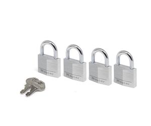 MasterLock Vorhängeschloss 4er Set 40mm 9140EURQNOP