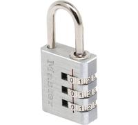 MasterLock Zahlenschl. aus Alu. m. 3-stell. Zahlenk. 7630EURD