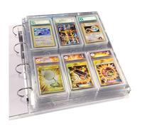 Masterphil MegA TOP BINDER, Raccoglitore ad Anelli con Custodia per Carte Gradate Pokemon, Yu-Gi-Oh, Magic (Inserti, TOP SAFE - 5 Pagine per PSA e GRAAD)