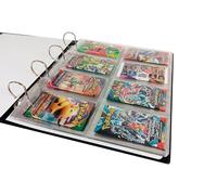Masterphil Top Binder, Pagine per Carte Collezionabili per Pokemon, Yu-Gi-Oh, Magic (20 pagine a 8 tasche per BUSTINE)