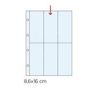 Masterphil Top Binder, Raccoglitore ad anelli per Carte Collezionabili per Pokemon, Yu-Gi-Oh, Magic (Inserti, Top Safe - 10 pagine a 6 tasche per PACCHETTI GIAPPONESI)