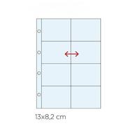 Masterphil Top Binder, Raccoglitore ad anelli per Carte Collezionabili per Pokemon, Yu-Gi-Oh, Magic (Inserti, Top Safe - 10 pagine a 8 tasche per PACCHETTI DI CARTE)