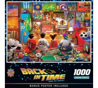 MasterPieces 1000 Piece Jigsaw Puzzle for Adults - 90's Sports Fan Dream Room -