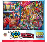 MasterPieces 1000 Piece Jigsaw Puzzle for Adults, Family, Or Youth - Retro Comic