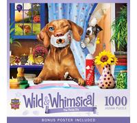 MasterPieces - 1000 Piece Jigsaw Puzzle, The Three S’s, Funny Animals, Activity
