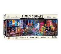 MasterPieces - 1000 Piece Jigsaw Puzzle, Times Square, New York Panoramic, Fun f