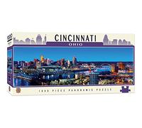 MasterPieces- Cincinnati 1000pc Pano Panoramica, Colore Unico, 1000, 71587