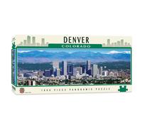 MasterPieces Cityscape Panoramicas Denver Puzzle con vestibilità perfetta (1000