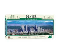MasterPieces Cityscape Panoramicas Denver Puzzle con vestibilità perfetta (1000
