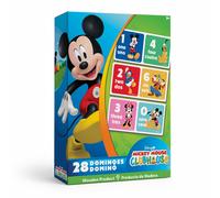 Masterpieces Disney Wood Dominoes - Mickey Mouse & Friends 28 Piece Educational