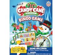 MasterPieces Giochi per famiglie - Candy Cane Kingdom Christmas Bingo Game