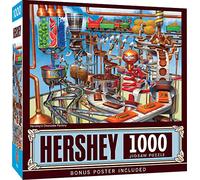 MasterPieces Hershey's Chocolate Factory - Puzzle da 1000 pezzi per adulti, famiglia o giovani, 48,9 x 67,9 cm
