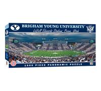 MasterPieces NCAA Brigham Young BYU Cougars Stadium Panoramic Jigsaw Puzzle LaVell Edwards 1000 Pieces
