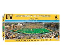 MasterPieces NCAA Wyoming Cowboys - Puzzle panoramico da 1000 Pezzi