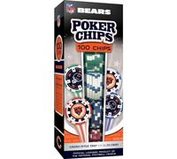 MasterPieces NFL Chicago Bears Poker Chips, 100 Pezzi
