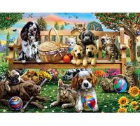 Masterpieces - Puzzle Collezione Premium - Meetup al Parco - 1000 Pezzi