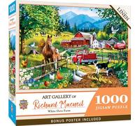 Masterpieces - Puzzle Fattoria di colomba bianca - 1000 Pezzi