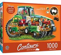 MasterPieces Puzzle da 1000 pezzi per adulti, familiari o bambini, a forma di trattore, 38,5 x 26,5 cm - American Puzzle Company di proprietà familiare