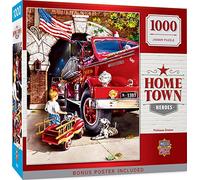 Masterpieces - Puzzle da 1000 pezzi, per adulti, familiari o bambini, motivo: Firehouse Dreams di 19,25 x 26,190,5 cm, motivo: American Puzzle Company