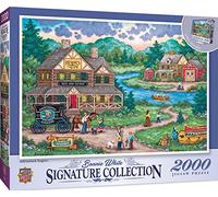 MasterPieces Puzzle da 2000 pezzi per adulti, famiglia o giovani, Adirondack Anglers, 99 x 68,6 cm