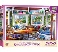 MasterPieces Puzzle da 3000 pezzi per adulti e famiglia - Puzzler's Retreat - 81,3 x 114,3 cm