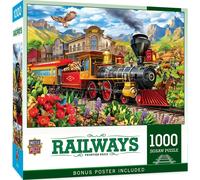 Masterpieces - Puzzle Ferrovie - Ferrovie di frontiera - 1000 Pezzi