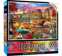 Masterpieces - Puzzle Paesaggi a colori - Parigi. Città dell'amore - 1000 Pezzi