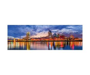 Masterpieces - Puzzle Panoramiche della città - Nashville - 1000 Pezzi