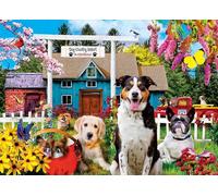 Masterpieces - Puzzle Resort di campagna del cane - 1000 Pezzi