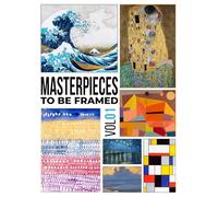 Masterpieces to be framed: 25 Iconic Paintings to Cut Out and Hang. Vol. 1