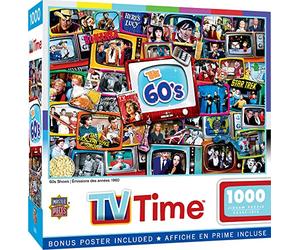 MasterPieces TV Time Puzzle Collection - 60s Mostra 1000 pezzi Jigsaw Puzzle