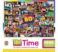 MasterPieces TV Time Puzzle Collection - 80s Mostra 1000 pezzi Jigsaw Puzzle