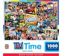 MasterPieces TV Time - Puzzle da 1000 pezzi con spettacoli degli anni 2000