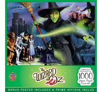 MasterPieces Wizard of Oz Jigsaw Puzzle - 1000 Piece Puzzle for Adults - Wickedl