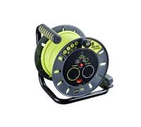 Masterplug pro-Xt Aperto Cavo Rocchetto 240V 13A 2-Socket & 2 USB (2.1A Shared)