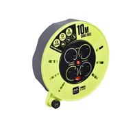 Masterplug PRO-XT Avvolgitore Di Cavo 240V 13A 4-Presa 10m MSTCMU10134