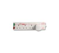 MASTERPLUG - SRG42-MP - Estensione Piombo 4 Transizione Surge Protetto 2M