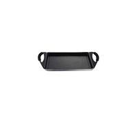 MasterPRO bistecchiera piastra grill il alluminio pressofuso linea FOODIES - rivestimento antiaderente con particelle di Titanio senza PFOA - adatta all'induzione