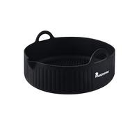 MasterPRO FOODIES COLLECTION - Teglia rotonda 18,5x19x5,5 cm Silicone - Resistente alle alte temperature - Antiaderente - Maniglie laterali per la sicurezza