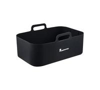 MasterPRO FOODIES COLLECTION - Vassoio rettangolare in silicone per friggitrice ad aria da 12,7 x 19,5 x 7+2 cm - Superficie antiaderente - Distribuzione uniforme del calore - Facile da pulire