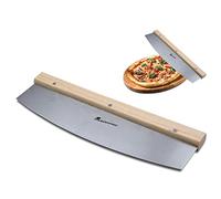 MasterPRO Foodies - Cutter di pizza di grandi dimensioni - Blade in acciaio inossidabile - Dimensioni 35x10x2cm - coltello da pizza professionale - corto le pizze in un modo preciso, sicuro e facile