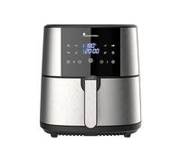 MASTERPRO Friggitrice Rocket 600 FRIGGITRICE AD ARIA, capacità 6 l, Max potenza 1800 W a 200 °C, Argento