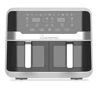 MASTERPRO Friggitrice Rocket Duo900 FRIGGITRICE AD ARIA, capacità 9 l, Max potenza 2100 W, Bianco