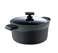 MasterPro Gastro Reeco | 28 cm e 13 cm di altezza con coperchio | Heatdot | Alluminio pressofuso riciclato | Rivestimento antiaderente | Manici Soft Touch | Tutti i piani cottura