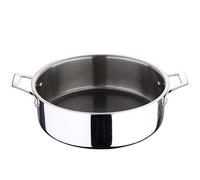 MasterPRO Hi-Tech 3 | Casseruola da cucina da 28 cm | Acciaio inossidabile con texture a nido d'ape | Rivestimento a 3 strati | Utensili da cucina | Adatto a tutti i tipi di cucina