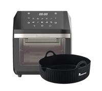 MasterPRO Roket 1100 - Friggitore d'aria senza olio e forno - Capacità 11L - Potenza da 1800 W - Schermata a LED tocco - Temperatura regolabile + Vestro del forno rotondo in silicone