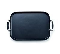MasterPro Smart | Piastra Teppan Yaki di 32x23cm | Alluminio Forgiato | Triplo Strato in Acciaio e Alluminio | Con Manico Ergonomico | Padella in Acciaio Inox | Tutti i Tipi di Piani Cottura