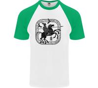 Masters Del Mare Vikings Valhalla Navigazione Marinaio Uomo T-Shirt S/S Baseball